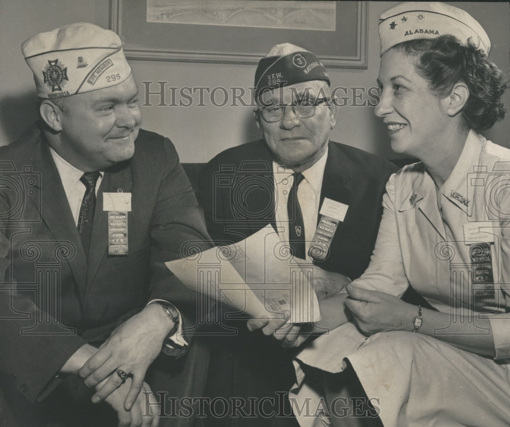 1960 Press Photo National Veterans of Foreign War Conference, Alabama - Historic Images