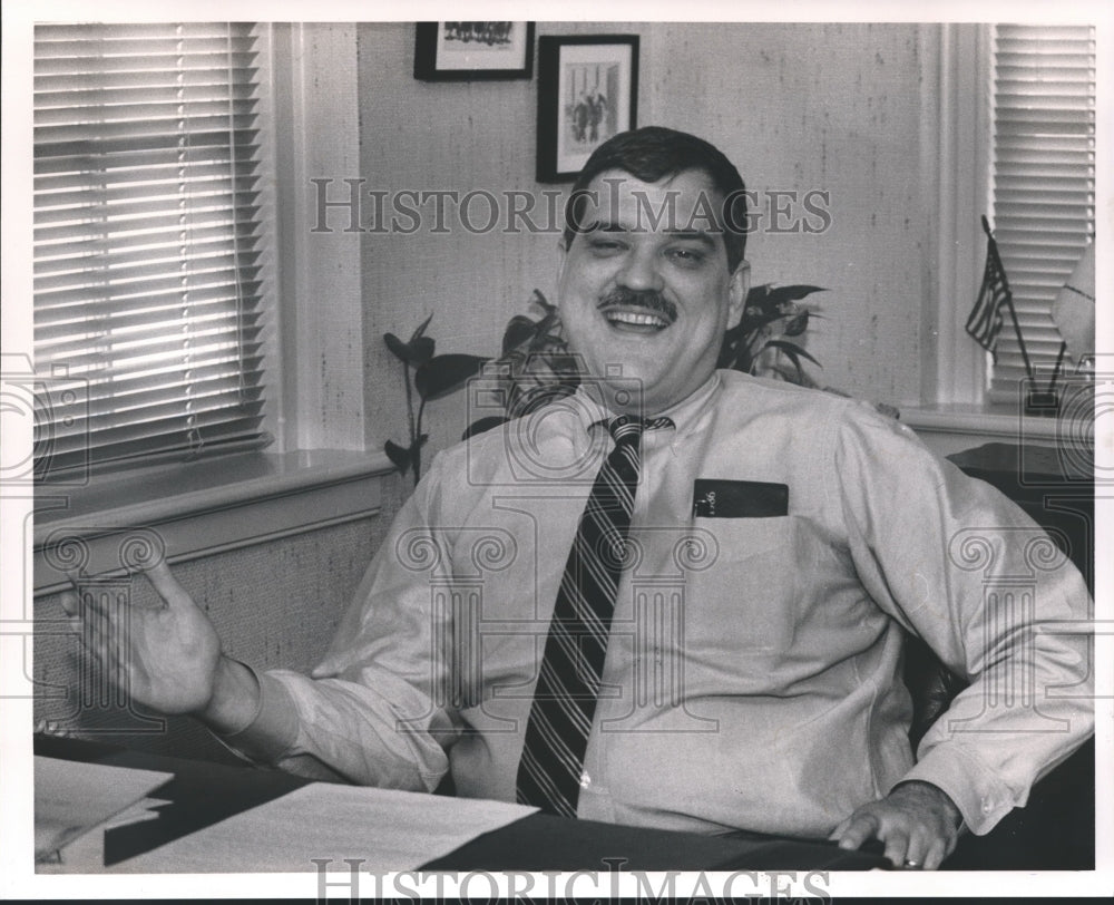 1986 Press Photo Former Alabama Republican chairman Bill Harris - abna31497 - Historic Images