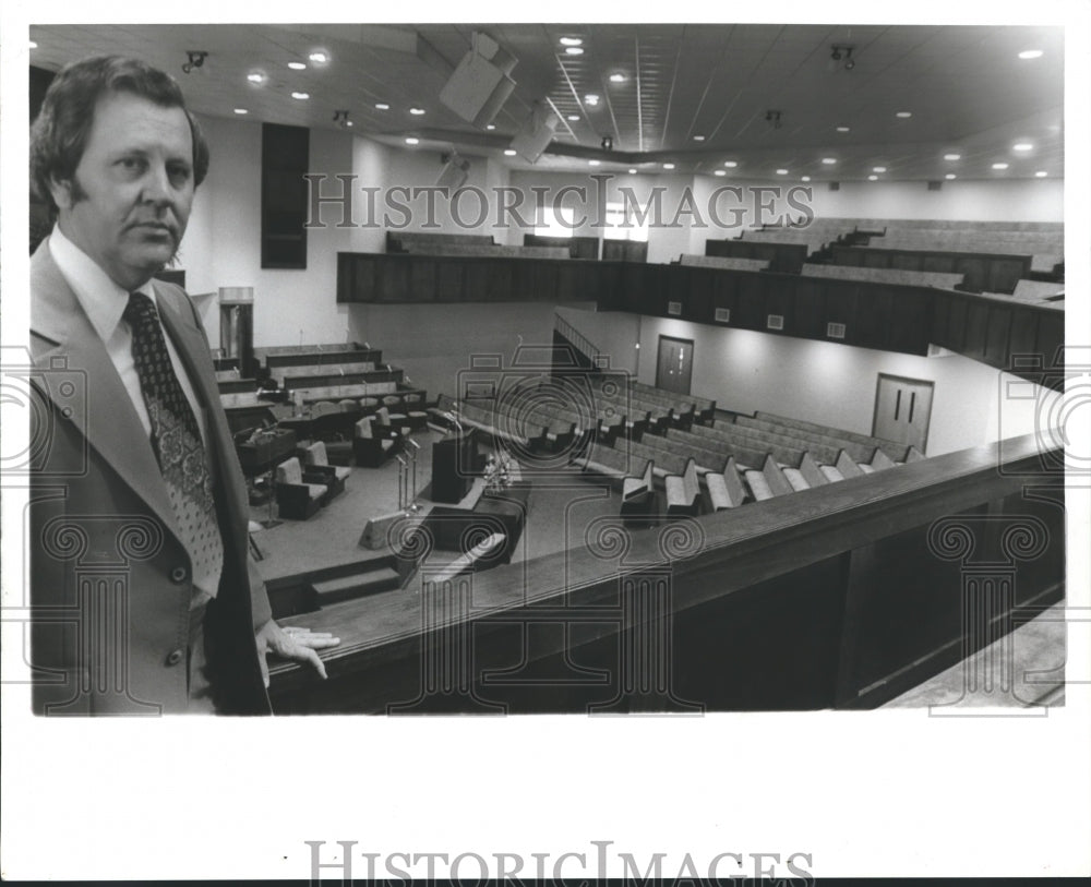 1980 Press Photo Reverend Bob Smith, Parkway Christian Fellowship Church, AL - Historic Images