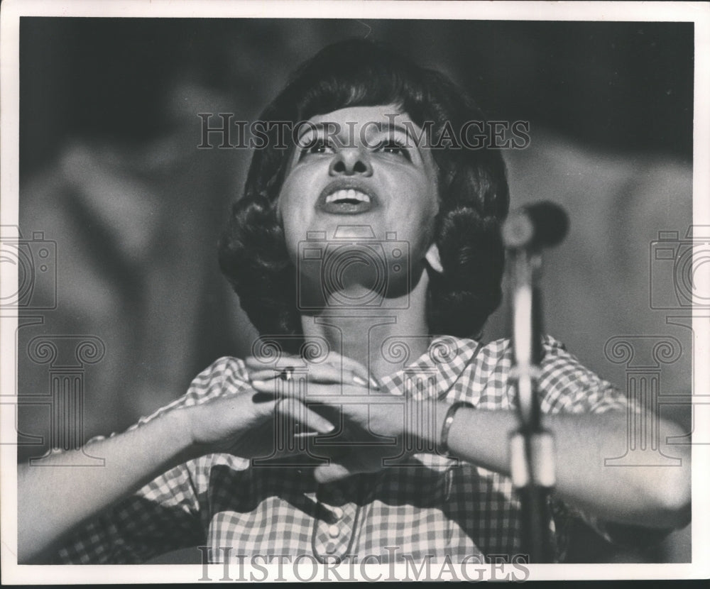 1967 Press Photo Ann Fowler &quot;Junior Miss Alabama&quot; - abna31536 - Historic Images