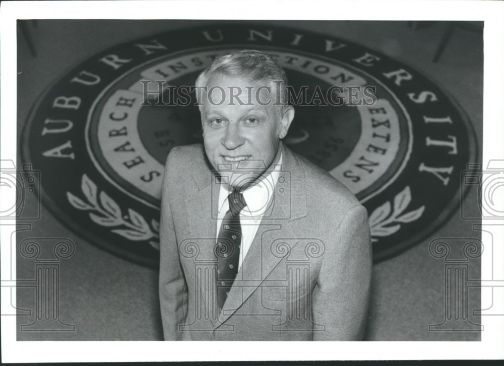 1981, Doctor H. Hanly Funderburk, Auburn University, Alabama - Historic Images