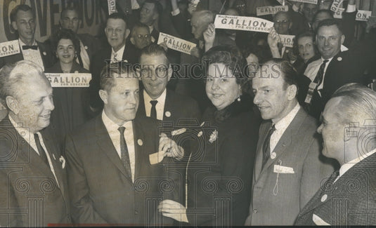 1962, Attorney General & Mrs. Mac Donald Gallion rally - abna31554 - Historic Images