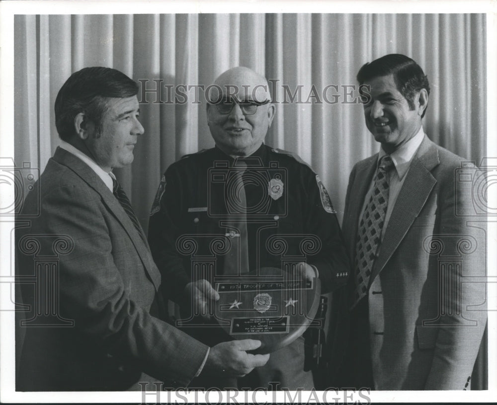 1975, W.H. Garrard, awarded Trooper of the Year - abna31580 - Historic Images