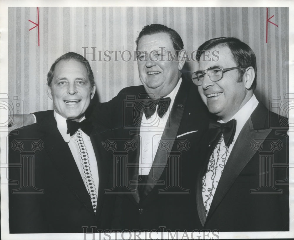 1975 Press Photo John C. Grabowski and Other Birmingham, Alabama Realtors - Historic Images