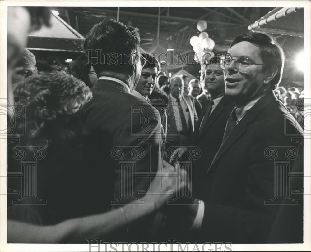 1986 Charles Graddick After Speech, Alabama - Historic Images