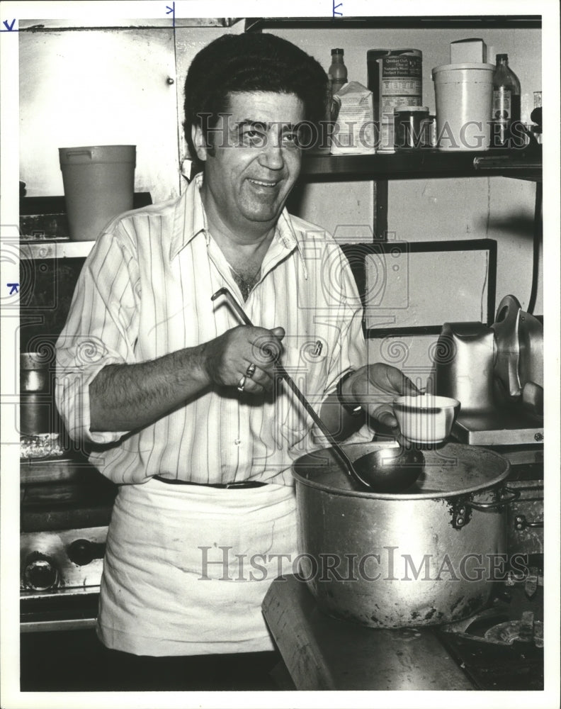 1982, Gus Hontzas, Restaurant Owner - abna31690 - Historic Images