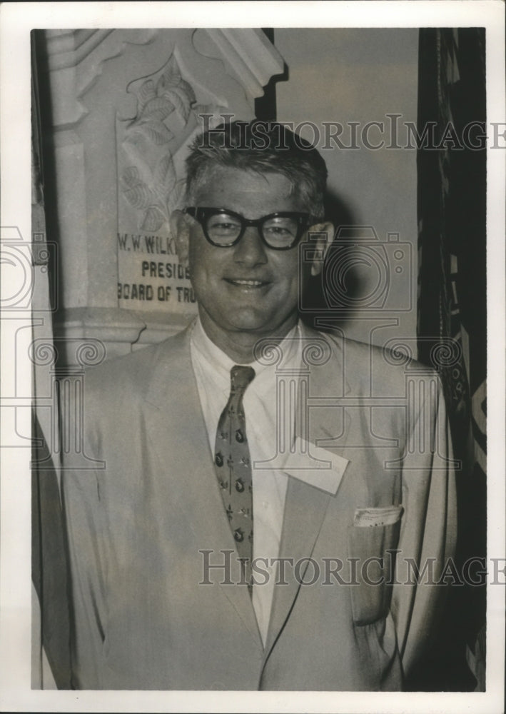 1963 Press Photo Insurance executive John A. Jenkins - abna31752 - Historic Images