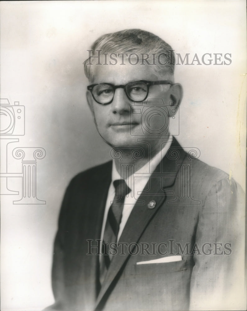 1965 Press Photo John Jenkins, Heads National Veterans of Foreign Wars - Historic Images