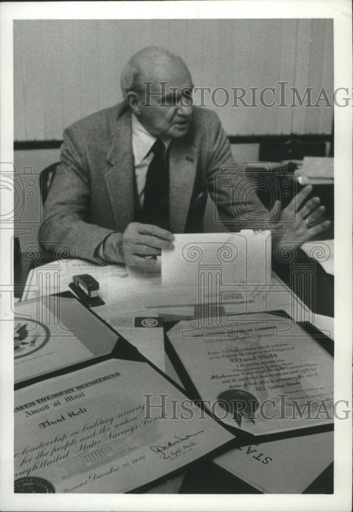 1981, Thad Holt, Civic Activist - abna31815 - Historic Images