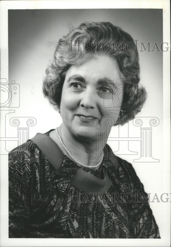 1967 Press Photo Mrs. Margaret Holmes, Chairman, Muscular Dystrophy March 1967 - Historic Images