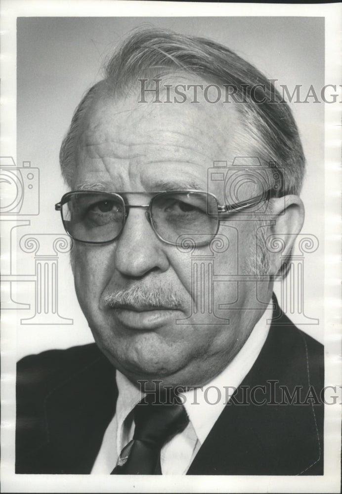 1976, Doctor David Huffines, Clergyman, Executive Secretary - Historic Images