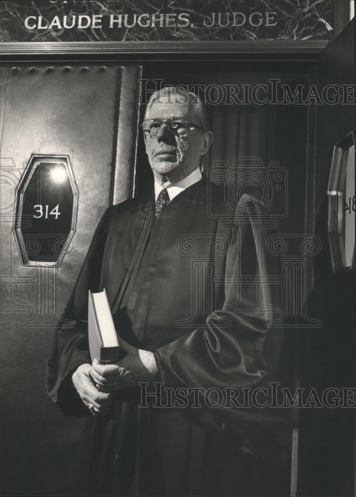 1982, Judge Claude Hughes, Jefferson County Judge - abna31847 - Historic Images