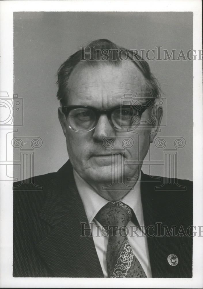 1974, O. M. Hughes Senior, nominated for man of the year - abna31868 - Historic Images