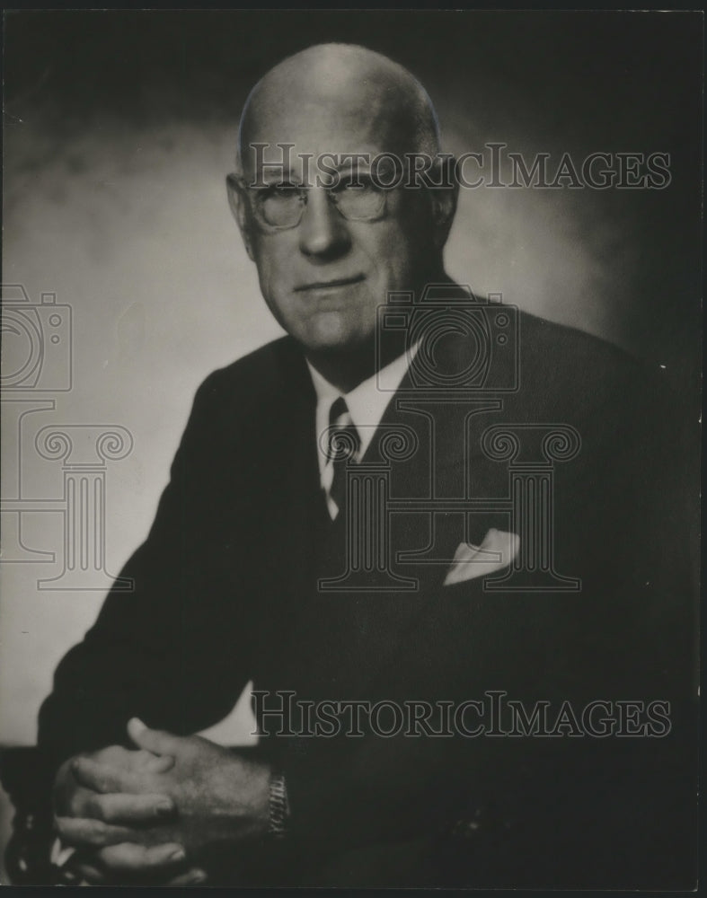 1959 Press Photo Horace H. Hull, Speaker, The Birmingham Brotherhood Association - Historic Images