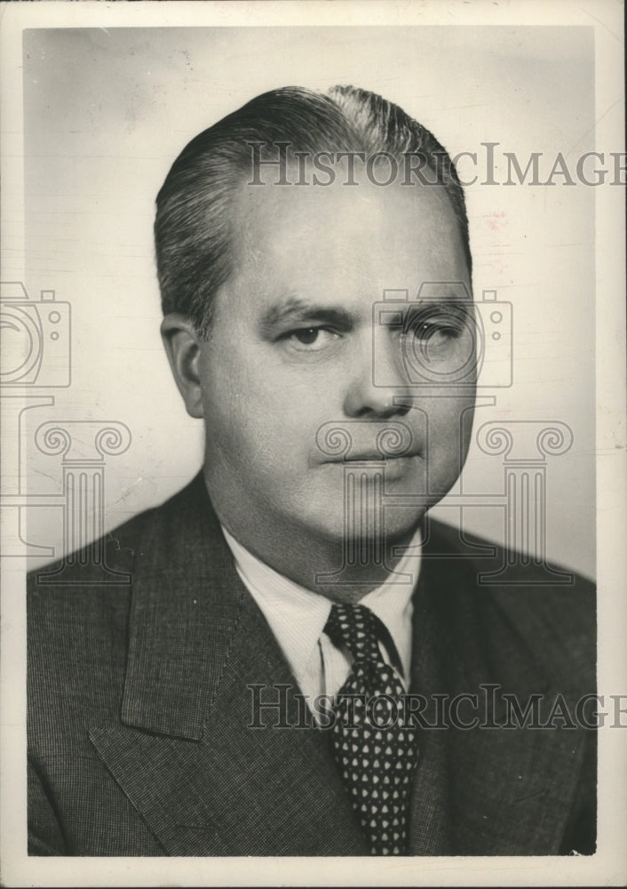 1951, Crawford Johnson Junior of Crawford Johnson & Company - Historic Images