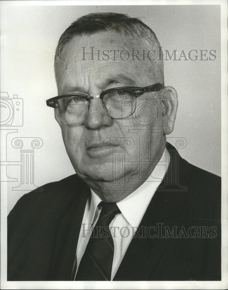 1970 Press Photo John Holliman, Mobile Port Authority - abna31909 - Historic Images