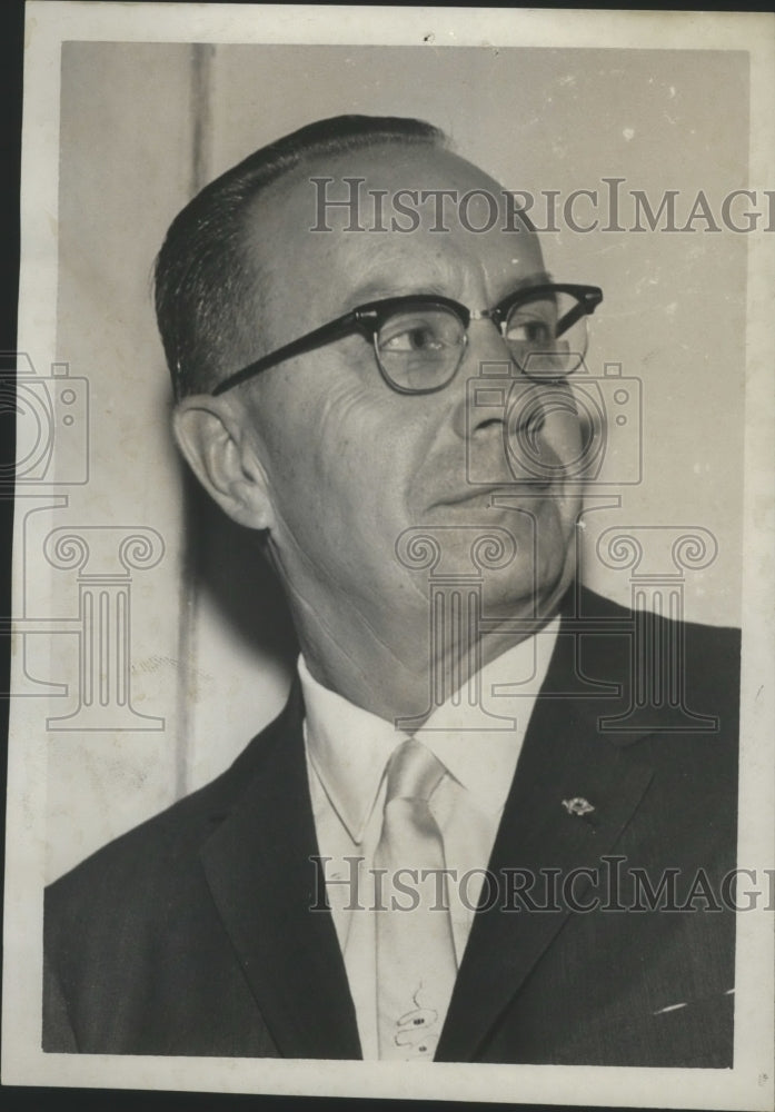 1962 Press Photo C. B. Holliman, Former FHA Director - abna31912 - Historic Images