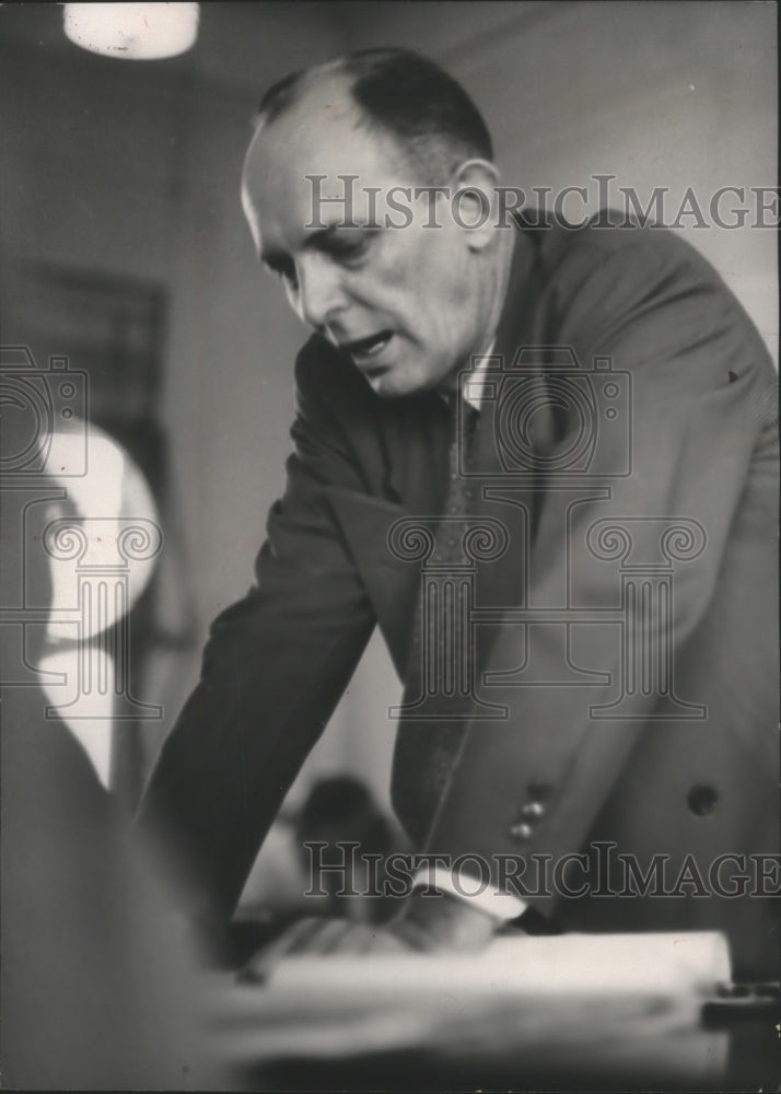 1954, Solicitor George C. Johnson, Lawyer - abna31951 - Historic Images