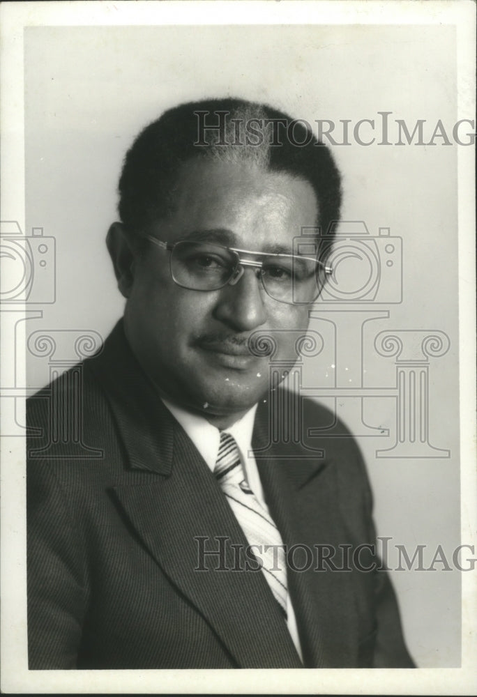 1973 Press Photo James B. Johnson, Gaston Insurance Company - abna31972 - Historic Images