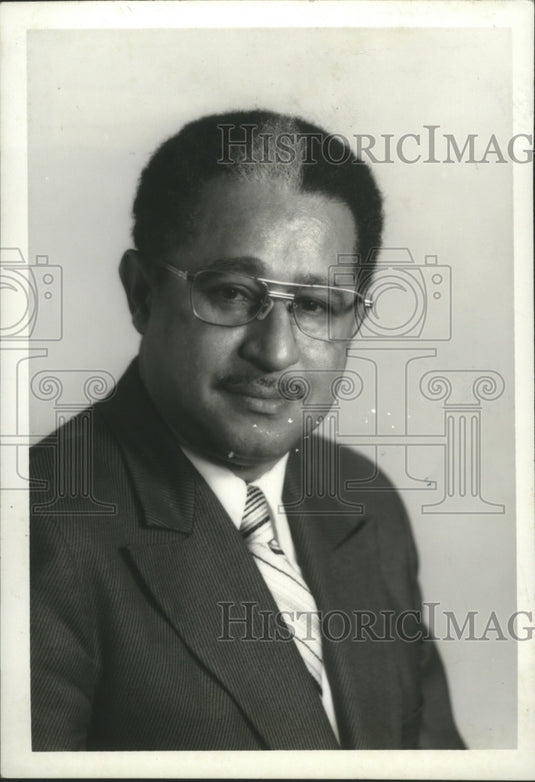 1973 Press Photo James B. Johnson, Gaston Insurance Company - abna31972 - Historic Images