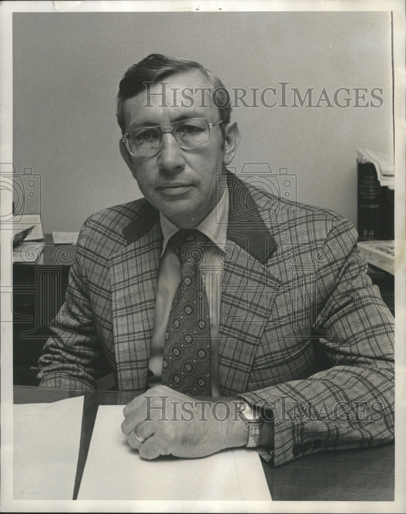 1976, Gerald Johnson, Assistant to Mayor David Vann, Birmingham - Historic Images