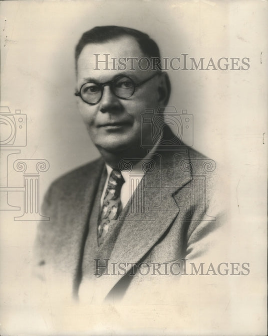 1961, Elbert Jemison Senior, Executive of Jemison Realty Company - Historic Images