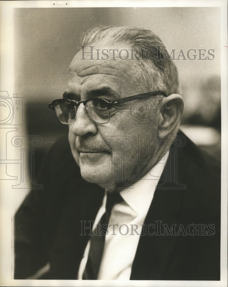 1965 Press Photo Senator H. B. James of Bibb County, Alabama - abna32031 - Historic Images