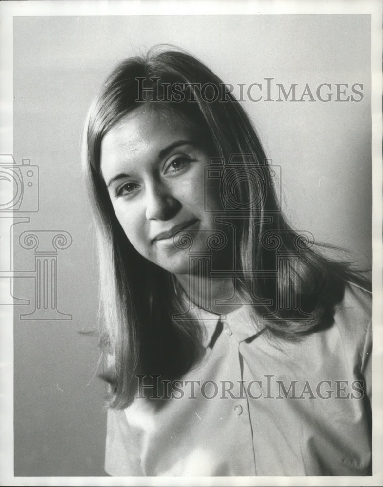 1969 Press Photo Melissa Houseal, Birmingham News Writer - abna32061 - Historic Images