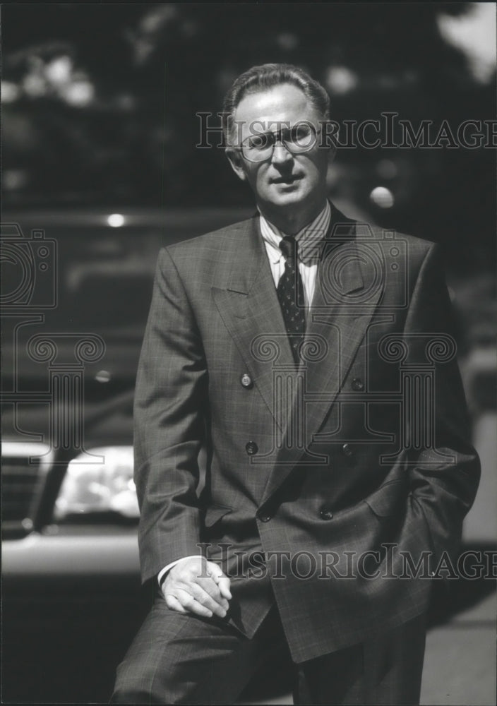 1993, Jurgen Hubbert, Member of the Board Management of Mercedes-Benz - Historic Images