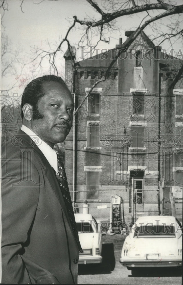 1977, Probate Judge Rufus C. Huffman, Senior of Bullock County - Historic Images