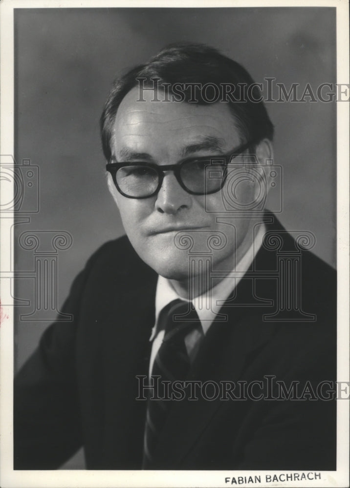 1975 Press Photo W. L. Hurley, President, First Alabama Bank of Birmingham - Historic Images