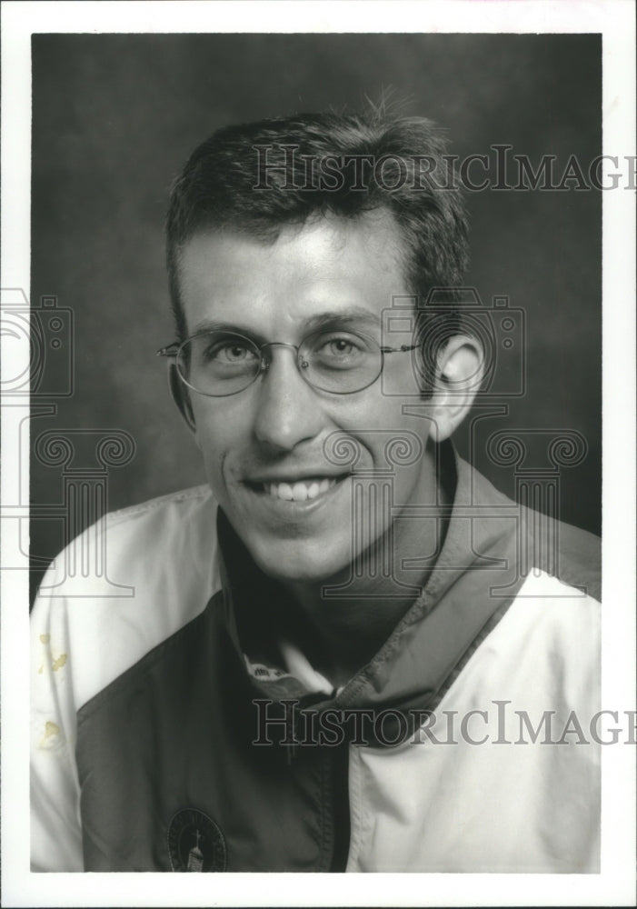 1982 Dan James, Lakeshore Foundation Head Tennis Professional - Historic Images