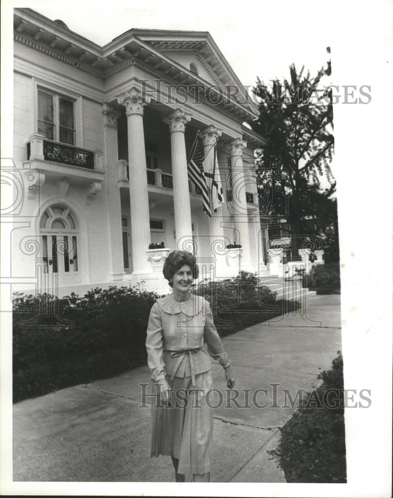 1981 Press Photo Mrs. Fob James, Wife of Alabama Governor - abna32262 - Historic Images