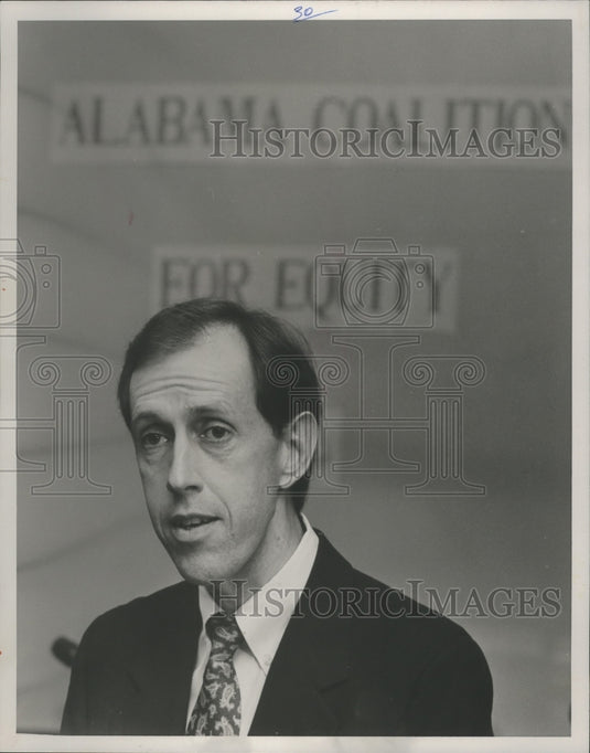 1990 Press Photo Lawrence County School Superintendent DeWayne Key - abna32300 - Historic Images