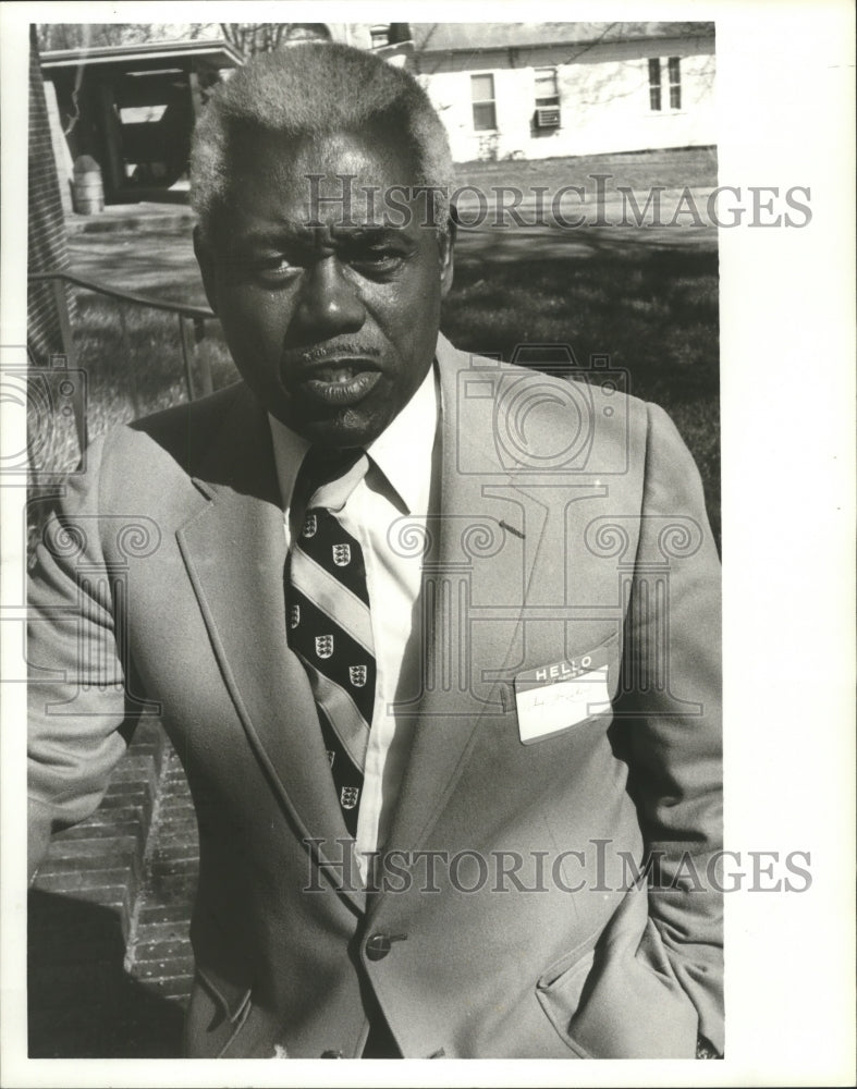 1981 Green County School Superintendent Wiley Kirksey. - Historic Images