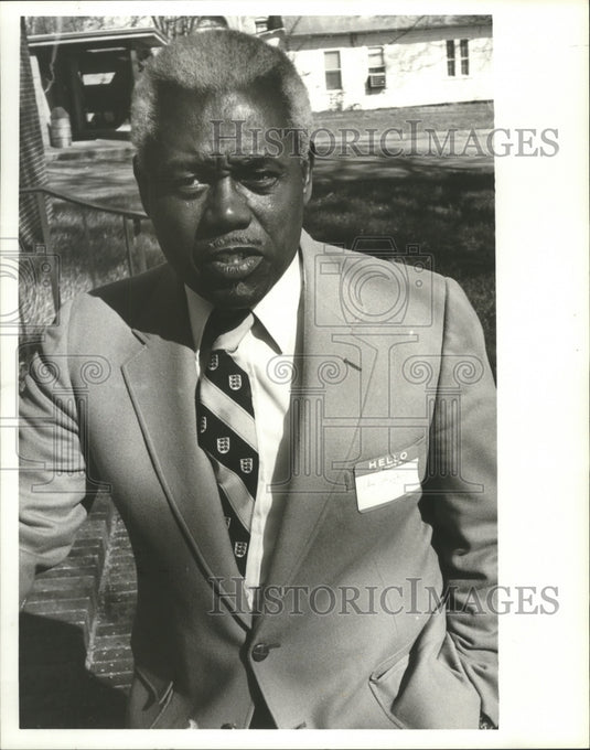 1981 Green County School Superintendent Wiley Kirksey. - Historic Images