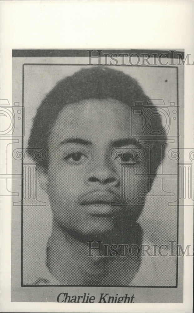 1986 Charlie Knight III Mug Shot - Historic Images