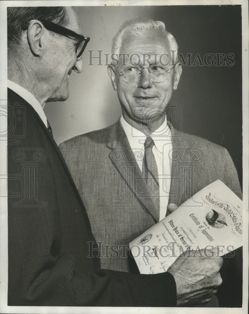 1961 Press Photo Dr. J. Hurley Knight, Medical Adviser - abna32343 - Historic Images