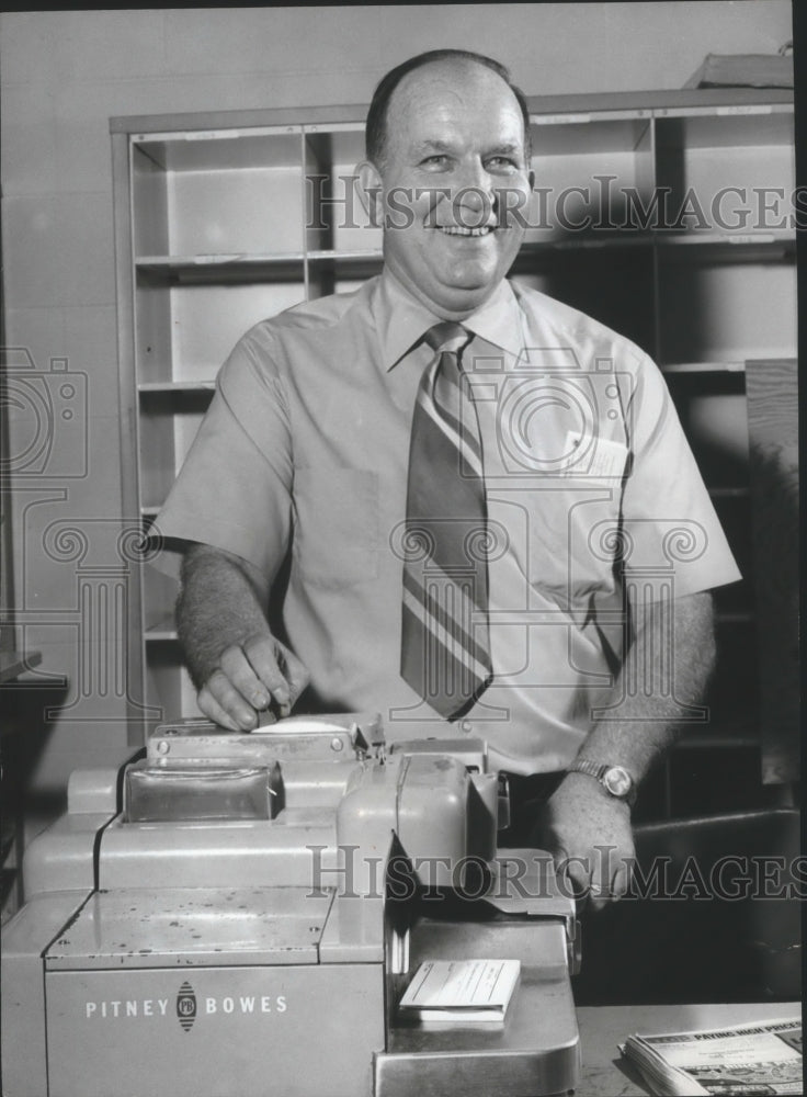 1971, Harley J. Knight, Post Office Worker, Birmingham, Alabama - Historic Images