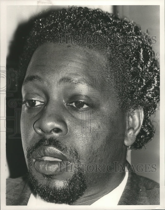 1987, Sidney Hill Jr., United Mine Worker of America, Birmingham - Historic Images