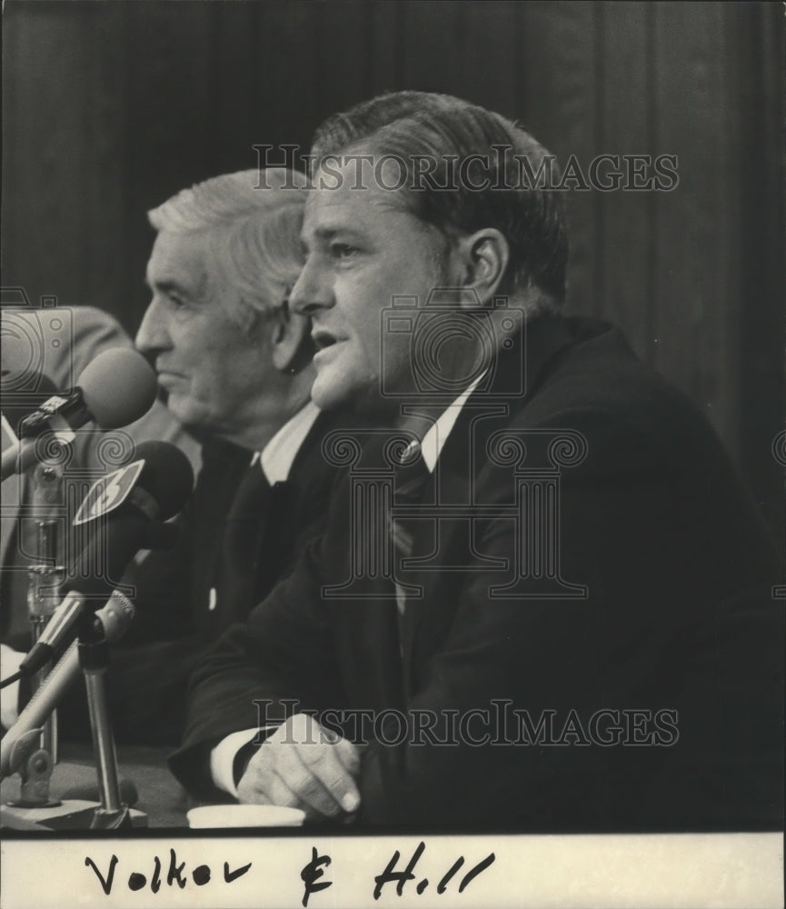 1977, Dr. Richardson Hill, University of Alabama Birmingham president - Historic Images