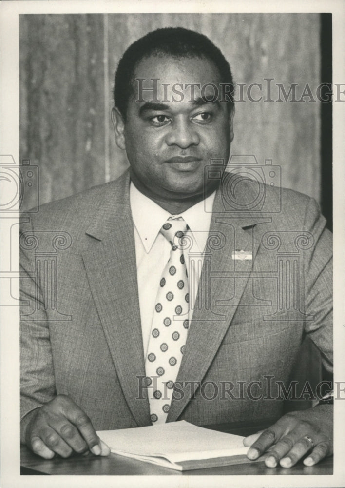 1989, Horace Huntley, Candidate for Board of Education, Alabama - Historic Images