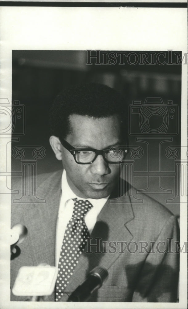 1976, Clyde S. Kirby, Birmingham, Alabama Board of Education Member - Historic Images