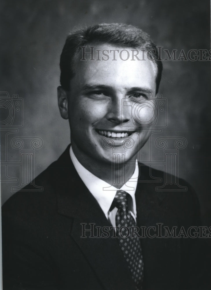 1990 Bobby "Chip" Hill, II, Public Relations Director, Bessemer - Historic Images