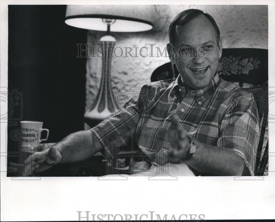 1986, Author Robert Houston, Birmingham, Alabama Native - abna32655 - Historic Images