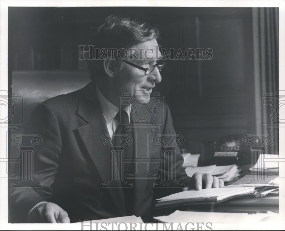 1975 Judge Frank Johnson, Federal Judge - Historic Images