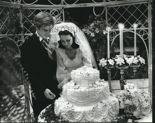 1979, Mrs. and Mrs. Fob James, III, son of Alabama Governor and Wife - Historic Images