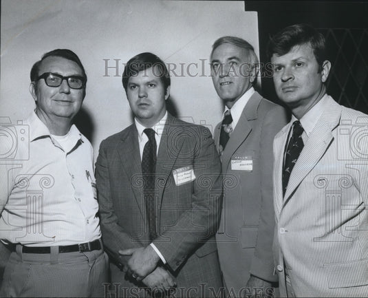 1974, Brookwood Village Merchants Association Members at Election - Historic Images
