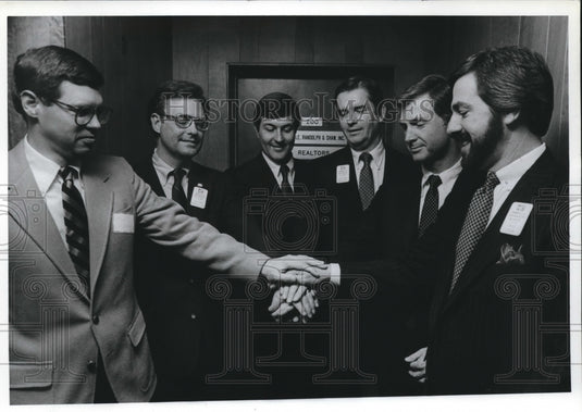 1982, James A. King, King Meade with Others - abna32858 - Historic Images