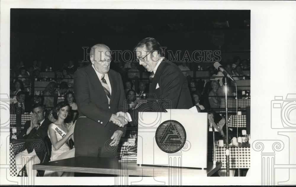 1977 Mr. Philip H. Kipp, Senior, District Forester, Mr. Al Gibbs - Historic Images